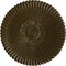 Ekena Millwork Nexus Ceiling Medallion (Fits Canopies up to 2 3/4"), Hand-Painted Brass, 30"OD x 1 1/4"P CM30NEBRS - alternate 1